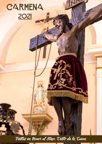 Fiestas patronales en honor al Santísimo Cristo de la Cueva 2021 Carmena